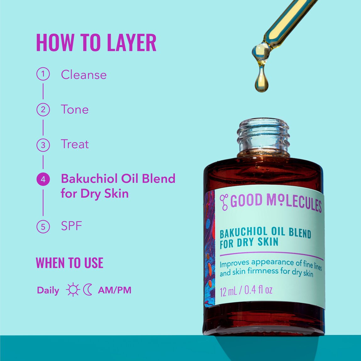 Bakuchiol Oil Blend for Dry Skin P3