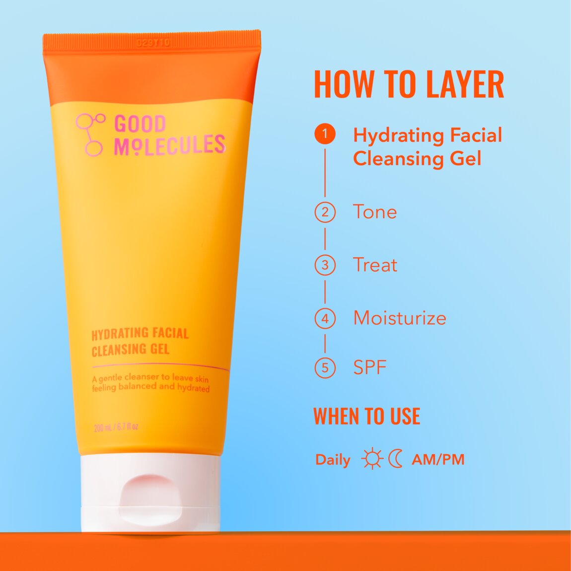 Hydrating Facial Cleansing Gel Y1