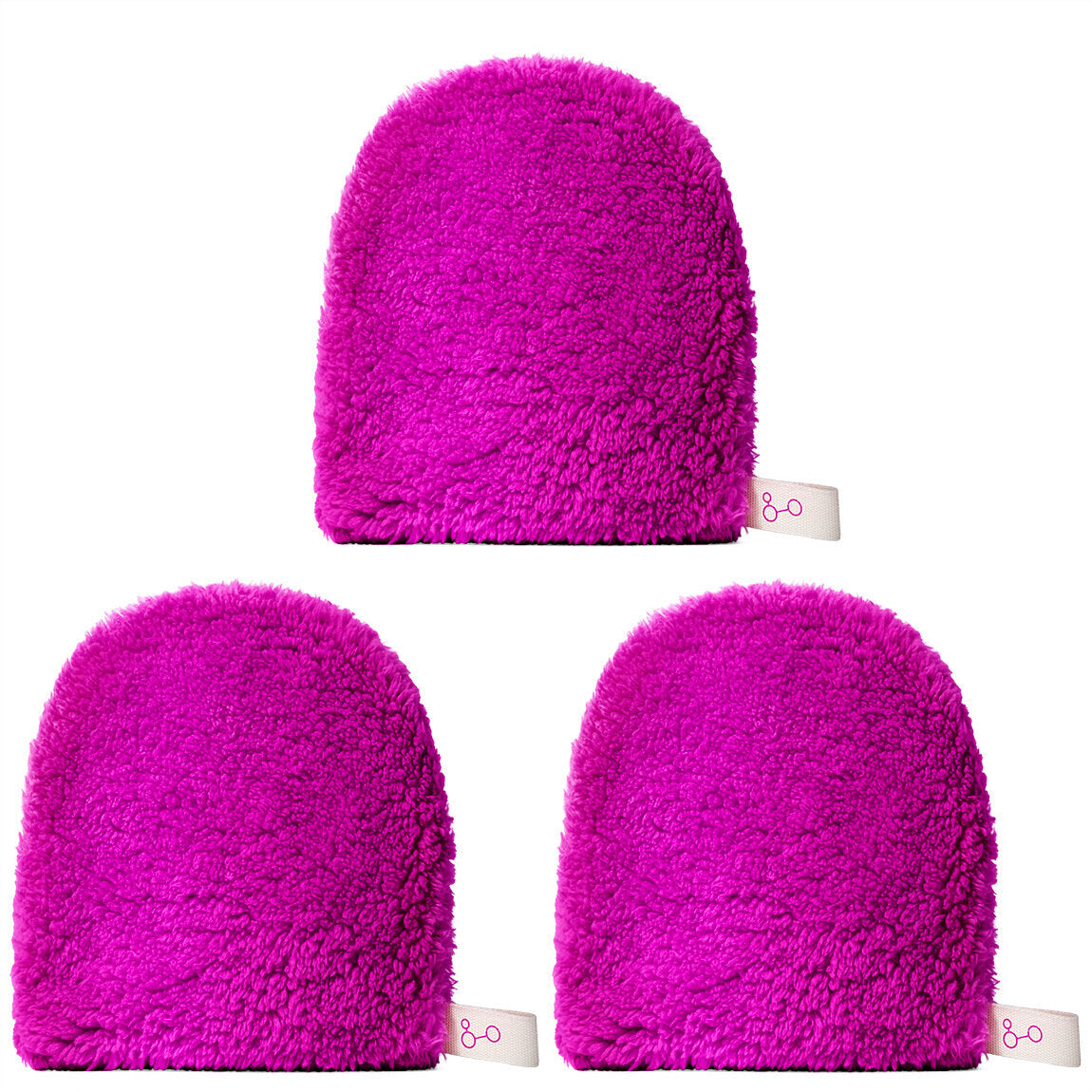 Purple Facial Cleansing Mitt J6