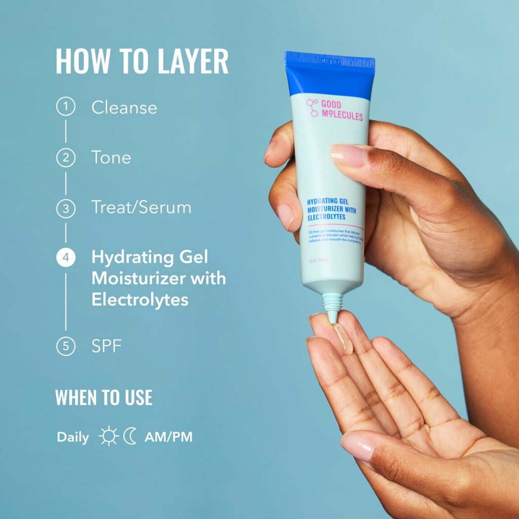 Hydrating Gel Moisturizer with Electrolytes V1