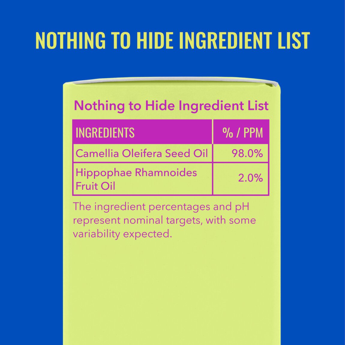 Ultra-Hydrating Facial Oil R1