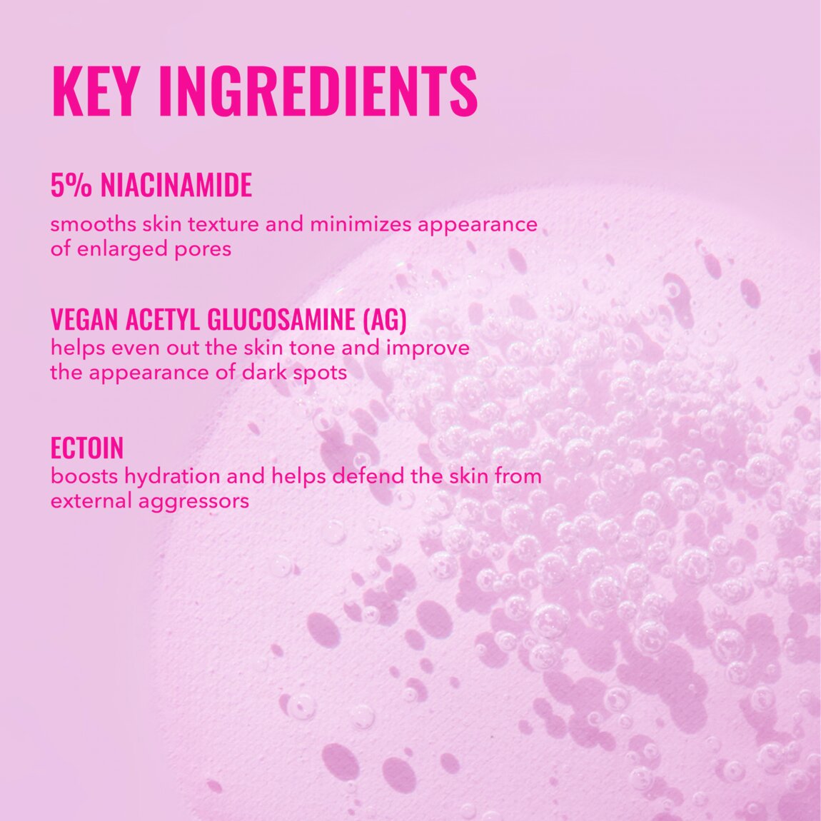 5% Niacinamide Serum with Ectoin X9