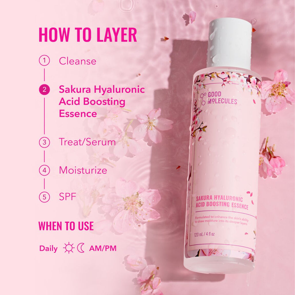 Sakura Hyaluronic Acid Boosting Essence Y0